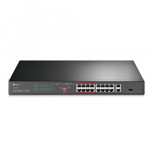 Коммутатор PoE+ 18-портовый Tp-Link TL-SL1218P