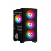 Корпус ПК без БП MSI MAG FORGE M100A mATX/Mini-ITX 1x3.5" 2x2.5" 1xUSB3.2  4xRGB Fan mATX