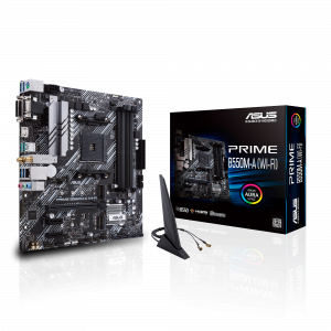 Материнская плата S-AM4 B550 ASUS PRIME B550M-A WI-FI