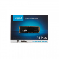 Твердотельный накопитель 2000Gb SSD Crucial P3 Plus M.2 2280 R5000Mb/s W4200MB/s CT2000P3PSSD8