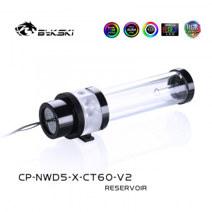 Резервуар Bykski CP-NWD5-X-CT60-V3   200mm <200ММ, RBW>