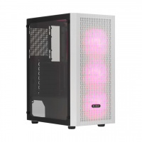 Корпус ПК без БП PCCooler MA100 MESH WH ATX/M-ATX/ITX USB3.0, 2xUSB2.0 White