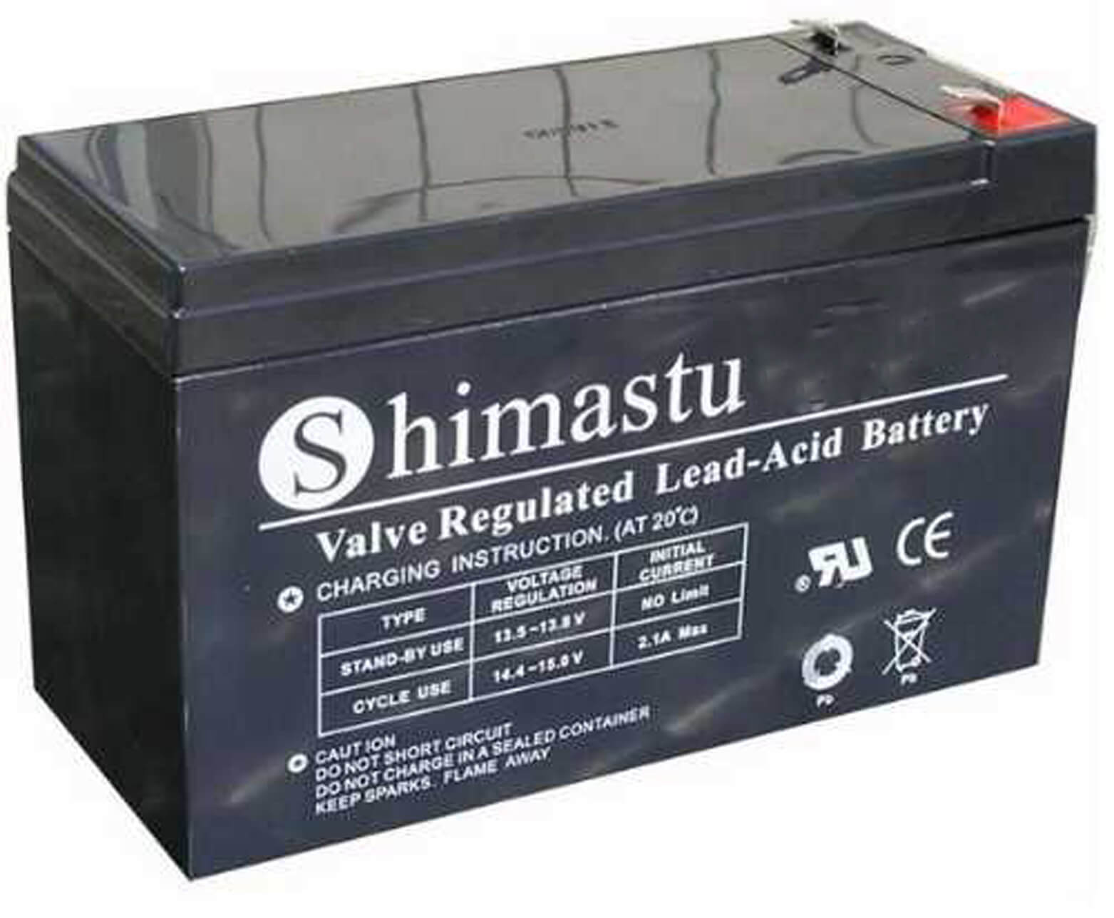 Аккумуляторные батареи для ИБП Shimastu <12В, 7.5 Ач размер в мм.: 150*65*95>