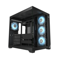 Корпус ПК без БП PCCooler C3T700 ARGB BK ATX/mATX/ITX USB-C USB3.0 USB2.0 Black