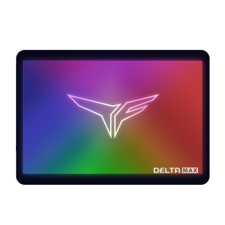 Накопитель SSD 2.5" SATA III TEAM T-FORCE 1TB DELTA MAX RGB BLACK <560/510 MB/s RETAIL>