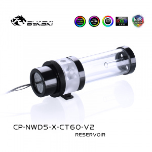 Резервуар Bykski CP-NWD5-X-CT60-V3  150mm <150ММ, RBW>