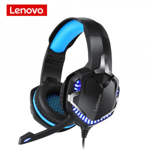 Игровые наушники Lenovo HS15 Black + RGB LED