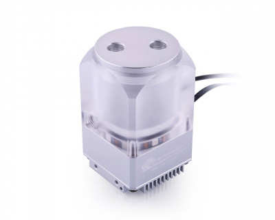 Комбинированный мини-резервуар с помпой Bykski B-TANK-DDC-MI <Silver>