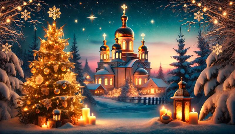 Поздравляем с Рождеством Христовым! 2025