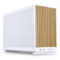 Корпус ПК без БП Lian Li A3-mATX W-W mATX/ITX G99.A3W-WD.00 БП ATX/SFX/SFX-L, LIAN LI Edge PSU, Белый-Дерево