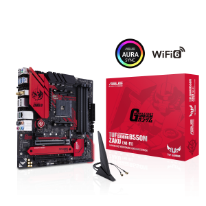 Материнская плата S-AM4 B550 ASUS TUF GAMING B550M-ZAKU WIFI