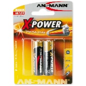 Батарейка ANSMANN MIGNON X-POWER-1.5V-AA-2шт/уп