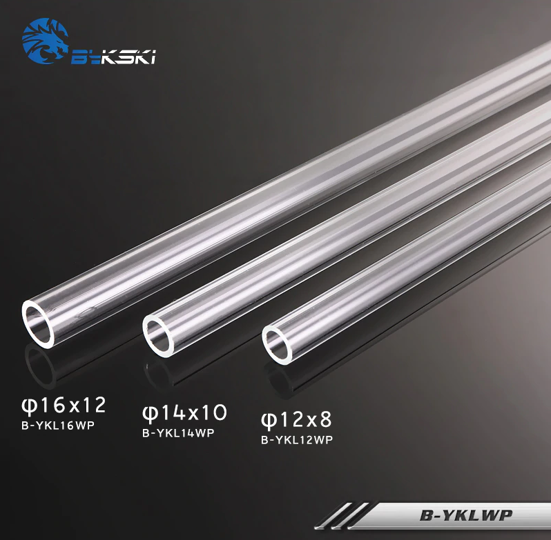 Акриловая трубка Bykski B-YKL12WP <12/8ММ, 1М>