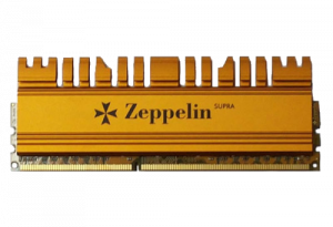 Оперативная память DDR4 PC-19200 (2400 MHz)  4Gb Zeppelin SUPRA <512x8, Gold PCB, усиленный радиатор