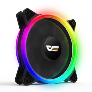 Вентилятор для корпуса DarkFlash DR12 PRO single<6Pin, 120*120*25mm, 1300RPM, 22dBA, Гидроподшипник>