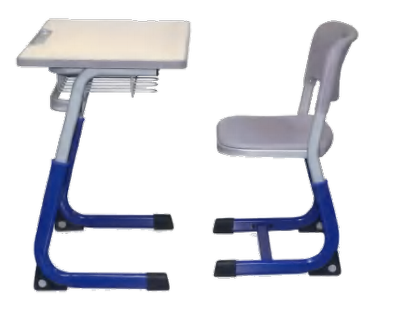 Комплект одноместный парта+стул <стол, стул, регулировка высоты>
