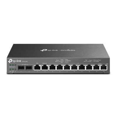 Маршрутизатор Multi-WAN GbE VPN Tp-Link ER7212PC со встроенным контроллером Omada и 8 портами PoE+