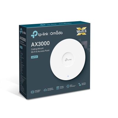 Точка доступа потолочная двухдиапазонная AX3000 GbE TP-Link EAP650