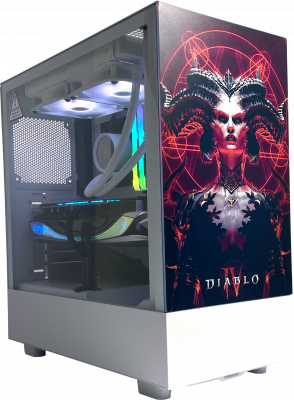 Компьютер S SMART El Diablo <13600KF/32Gb/SSD 1Tb/RTX4070Ti 12G/СЖО>