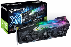 Видеокарта Inno3D PCI-E NV RTX3070 iChil X4 <8GB, GDDR6, 320-bit, 3DP, HDMI>