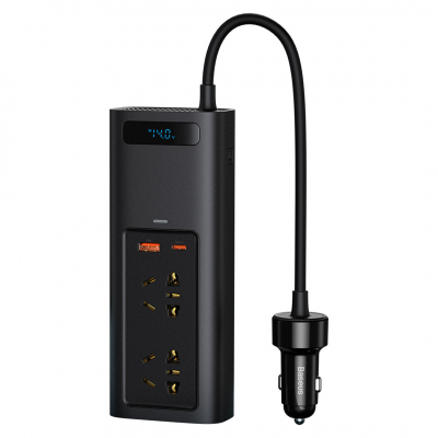 Автомобильный инвертор Baseus In-car Power Inverter 220V 150W