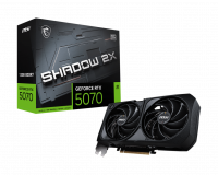 Видеокарта MSI GeForce RTX 5070 12G SHADOW 2X OC, 12Gb GDDR7 192-bit 1xHDMI 3xDP G5070-12S2C