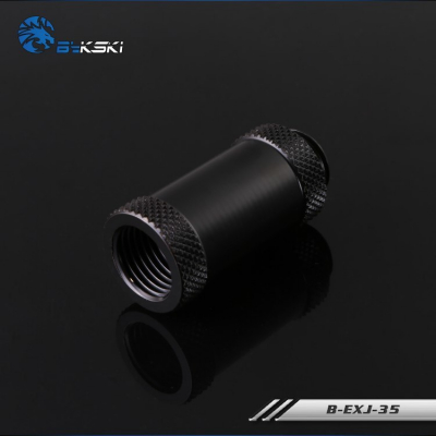 Фитинг удлинитель резьбовой Bykski B-EXJ-35 <35мм, Размер резьбы: G1/4, Black>