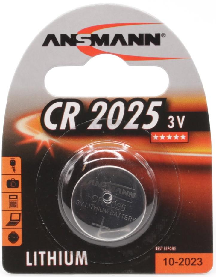 Батарейка ANSMANN Lithium LiCC-3V-CR 2025-BL