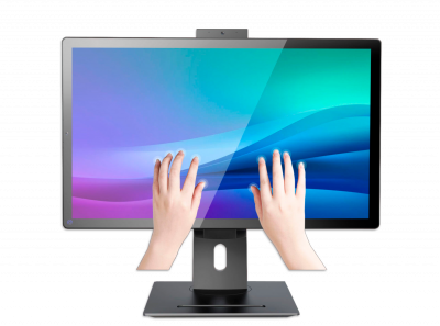 Моноблок PIO 23.8" SMART GT40-H610 <1920*1080 FHD TouchScreen, H610i MB, Cooler, Wi-Fi, BT, Camera>