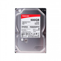 Жесткий диск HDD  500Gb Toshiba <SATA-III, 7200rpm, 3.5", 6.0 Gb/s, 64M cache (HDWD105UZSVA)>