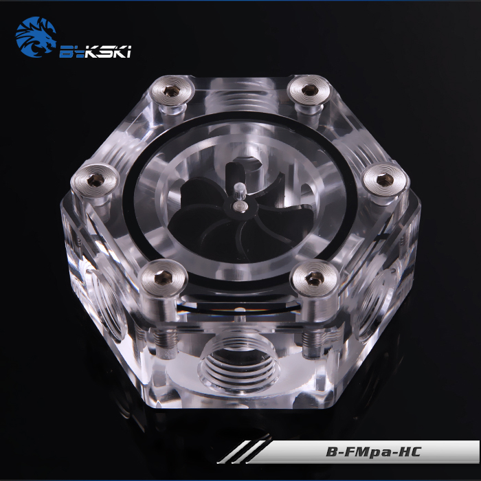 6-ходовой индикатор потока Bykski B-FMpa-HC <Прозрачный>