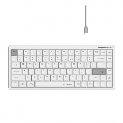 Клавиатура беспроводная A4tech Fstyler FBX53C White <USB 2.4GHz, BT, ACC, WHITE>