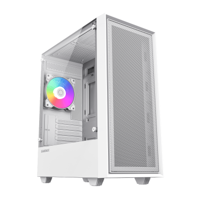 Корпус ПК без БП GameMax STORM WH <MATX, 1x120FAN>