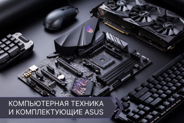 Компьютерная техника и комплектующие ASUS: обзор модельного ряда