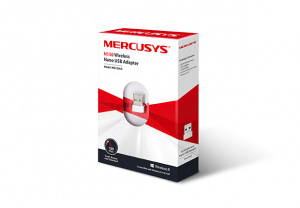 Сетевой адаптер беспроводной USB 150M Mercusys MW150US