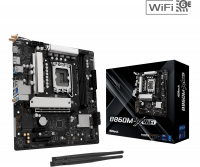Материнская плата ASRock B860M-X WIFI LGA1851 2xDDR5 4xSATA 2xM.2 1xHDMI 1xDP WiFi mATX