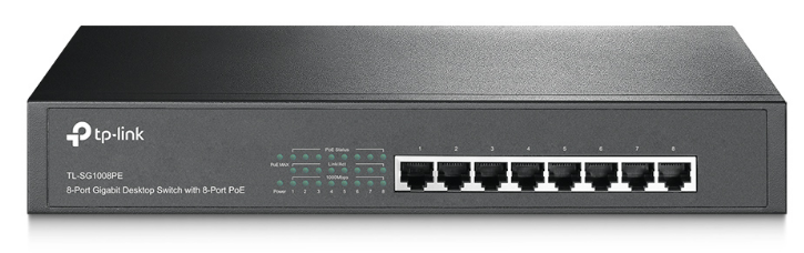 Коммутатор TL-SG1008PE