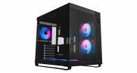 Корпус ПК без БП Ocypus Iota C70 BK ARGB ATX/mATX/mITX 2xUSB, Type-C, Черный, Iota-C70-BKD600XX-GL