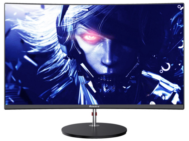Монитор ЖК 27" Huntkey M2781C <1920*1080, 60Hz, VGA+HDMI, 616*449*229mm, Black>