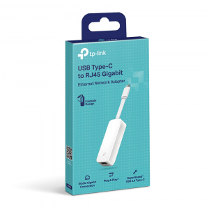 Сетевой адаптер USB GbE Tp-Link UE300C (Type‑C)