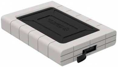 Внешний корпус HDD 2.5" ORICO 2539U3-BK <USB3.0 SATA III, USB3.0 Micro B, 5Gbps, до 2ТБ, BLACK>