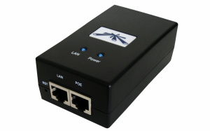 Адаптер PoE Ubiquiti POE-24 24В 1.0A POE-24-24W 24V 24W 1A v2