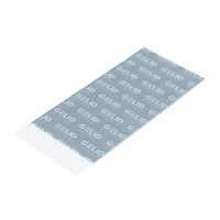 Термопрокладка, heatsink compound, Gelid GP-Ultimate, 90x50x2mm, 3.2g/cm3