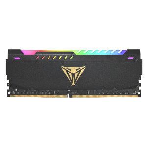 Оперативная память DDR4 PC-28800 (3600 MHz) 16Gb PATRIOT VIPER STEEL RGB <1x8, геймерская серия>