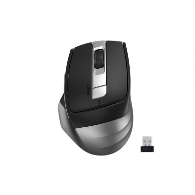 Мышь беспроводная A4tech Fstyler FB35C Smoky Grey Оптическая <BT+2.4GHz, Li-Battery>