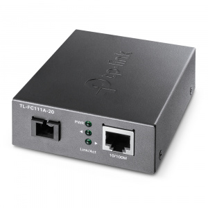 Оптический медиаконвертер FE WDM TP-LINK TL-FC111A-20 <100BASE, 1550/1310nm, BiDi, 20 км, SC>