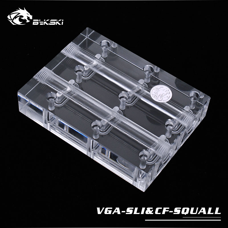 L4-3WAY Square bridge Bykski VGA-SLI&CF-SQUALL
