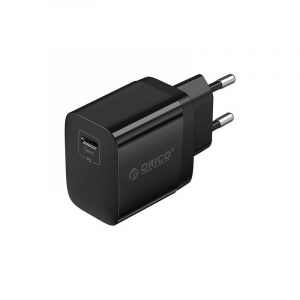 Зарядное устройство ORICO PV20-C-EU-BK-BP <20W Max, 1x USB Type-C>