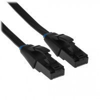 Патч-корд Vention IBJBQ <Flat Cat.6 UTP Patch Cable 20M Black>