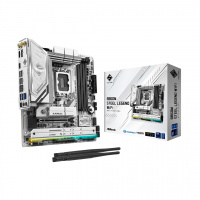 Материнская плата ASRock B860M STEEL LEGEND WIFI LGA1851 4xDDR5 4xSATA 4xM.2 1xHDMI 1xDP WiFi mATX